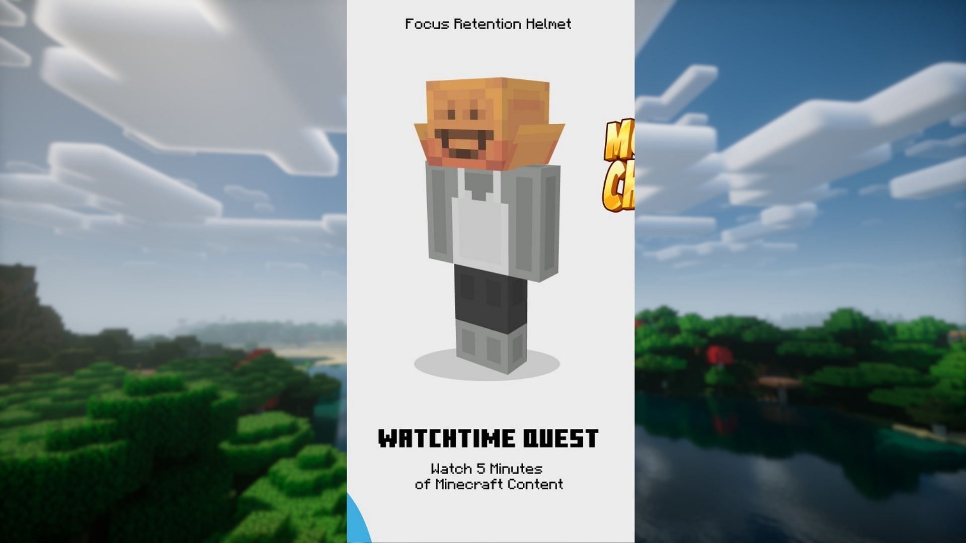 Watch any affiliate Minecraft stream for five minutes to get the free Minecraft Twitch reward (Image via X/@Minecraft)